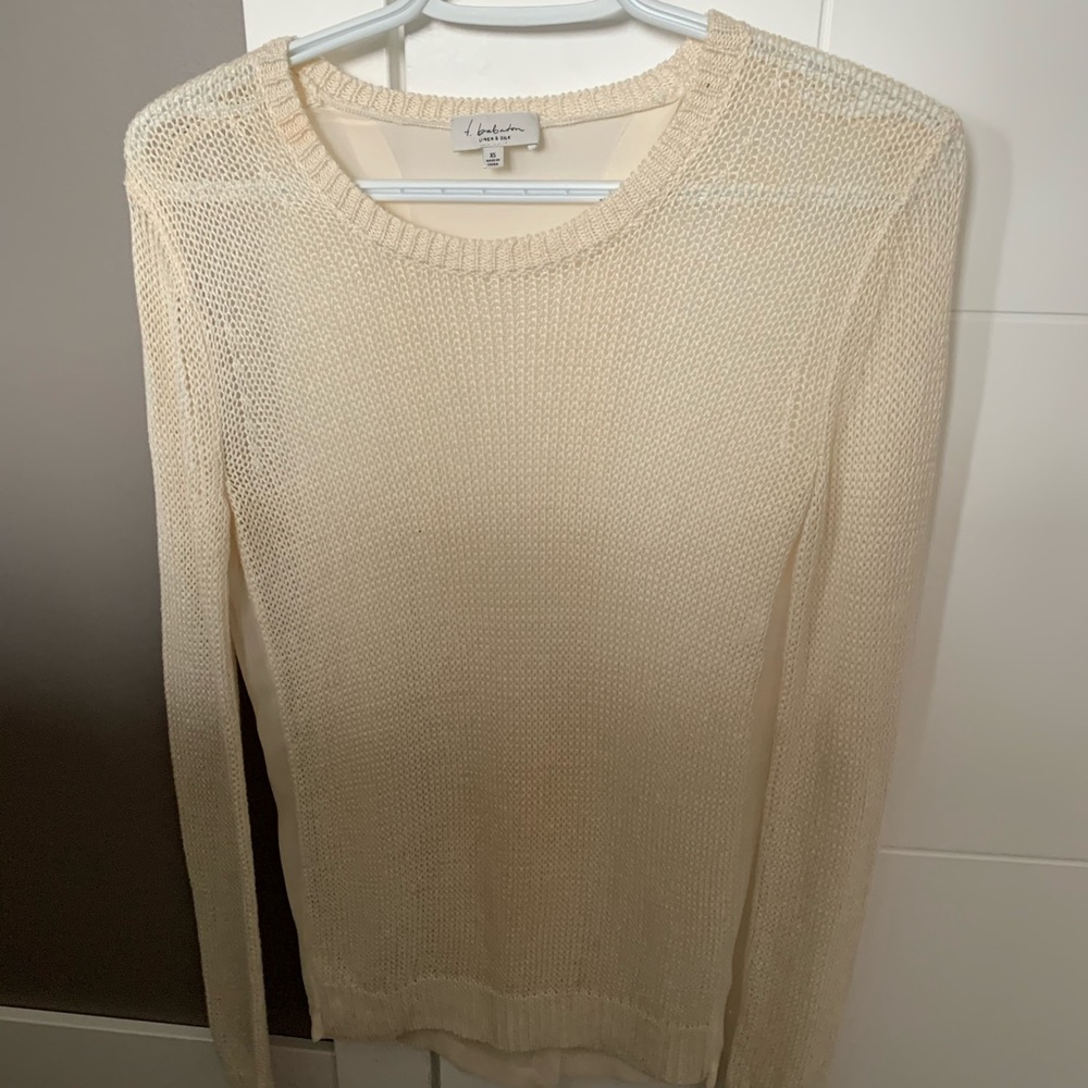 T Babaton silk blouse